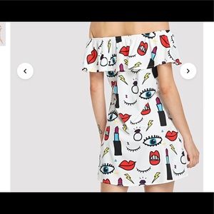 Boutique- Dresses - BNWOT Graffiti Dress Boutique- Dresses - BNWOT Graffiti Dress